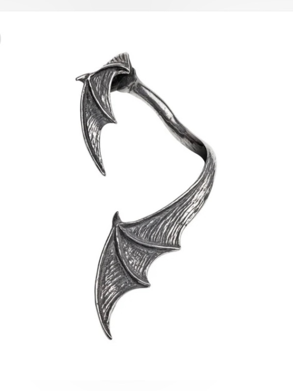 Vampire Bat Ear Wrap Night with Goethe Bat Wing Alchemy Gothic Made in UK